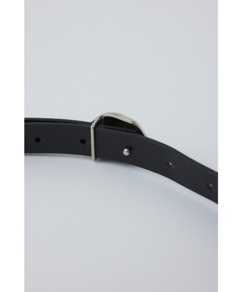 Stone motif leather belt ストーンモチーフレザーベルト（ベルト