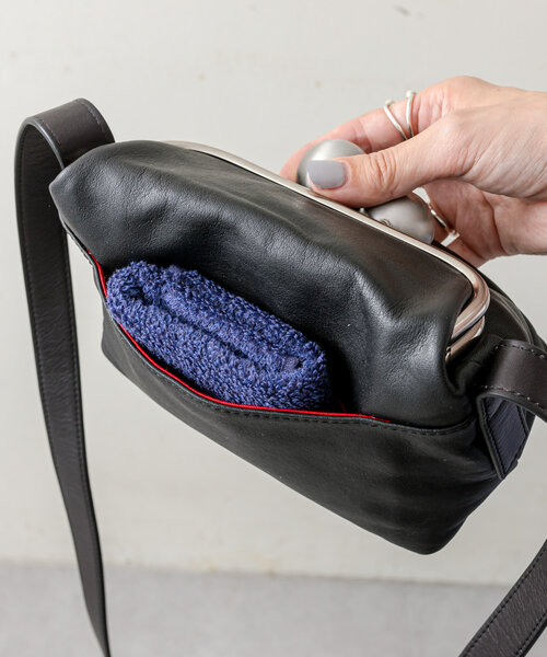 kawa-kawa(カワカワ)】NO1464 口金ポシェット/ショルダーバッグ