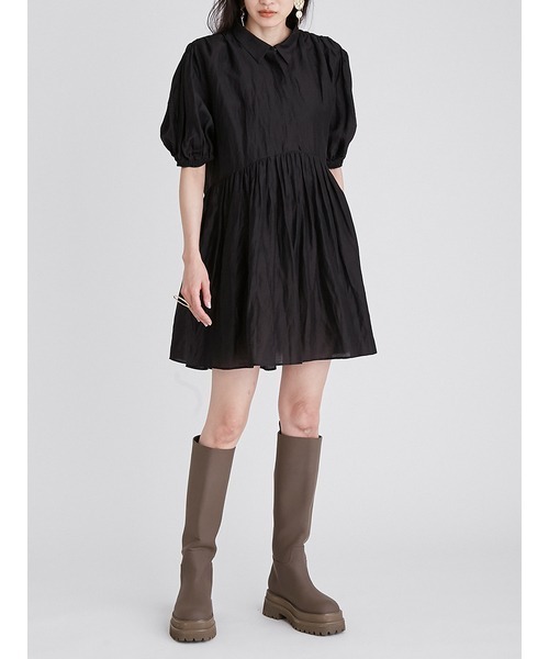 Mila Owen（ミラオーウェン）の「トラックソールロングブーツ（ブーツ