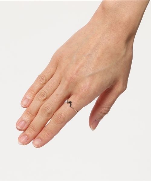 agete（アガット）の「＜スタック＞K10リング（10154111057）（リング