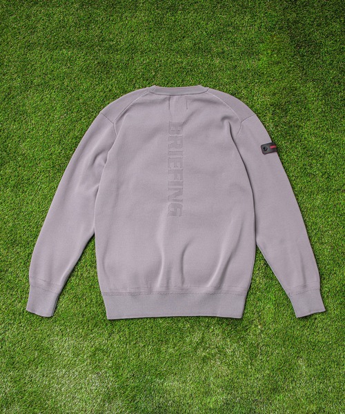 ZOZO CHAMPIONSHIP×BRIEFING】MENS WR CREW NECK KNIT ZOZO/メンズWR