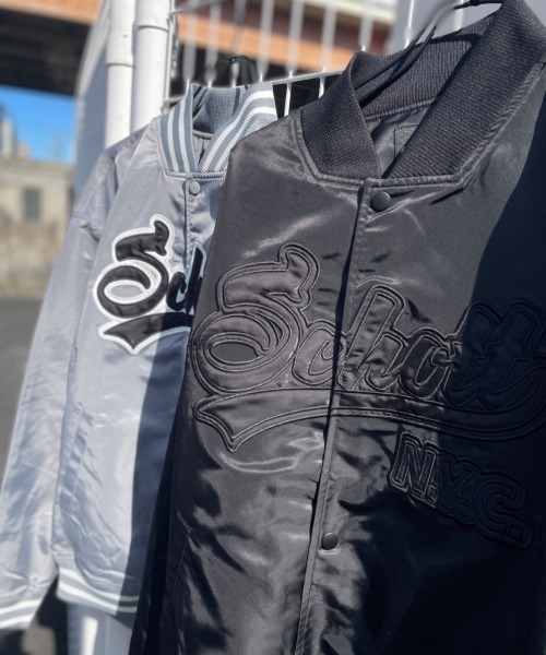 schott（ショット）の「SCHOTT-NYLON VARSITY JACKET/ショット