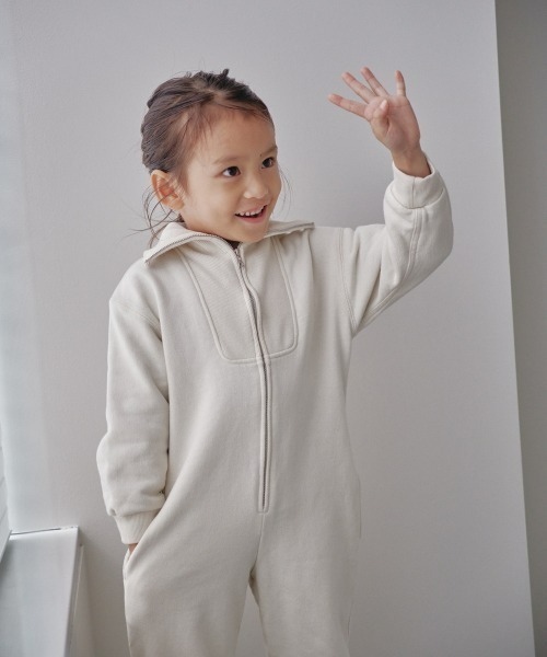 セール】スエットジップコンビネゾン（KIDS)（つなぎ/オールインワン