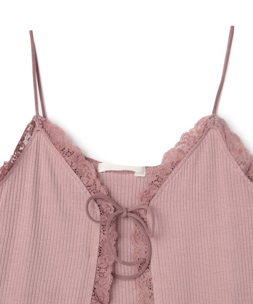 Amourire girl（アムリールガール）の「レースキャミセットアップ