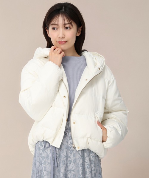 セール】フーディーダウンジャケット/MO43D03（ダウンジャケット