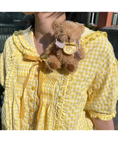 PINK HOUSE（ピンクハウス）の「ギンガムチェックセーラーカラー