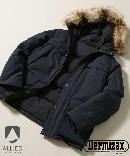 ADAM ET ROPE'（アダムエロペ）の「ALLIED ミドルファーフーディダウン