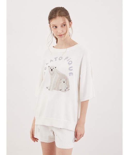 gelato pique（ジェラートピケ）の「【COOL】スムーズィーシロクマ