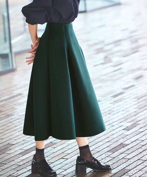 ストレッチ ｜ 選べるシルエット・丈 ボンディング ボリューム 美脚