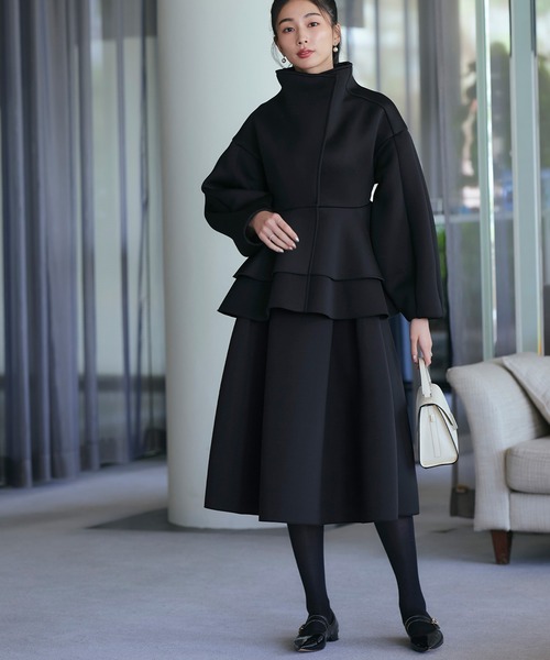 ストレッチ ｜ 選べるシルエット・丈 ボンディング ボリューム 美脚