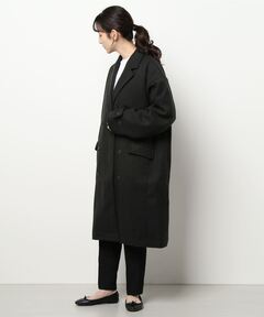 ユニセックスアイテム》SUPER140Sウールカットオフステッチダブル