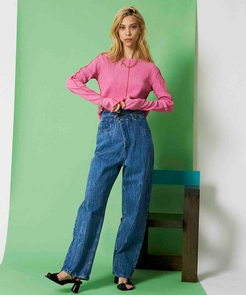 MAISON SPECIAL（メゾンスペシャル）の「High Waist Cocoon Denim