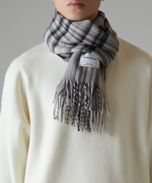 THE INOUE BROTHERS（ザイノウエブラザーズ）の「T.I.B Brushed Scarf