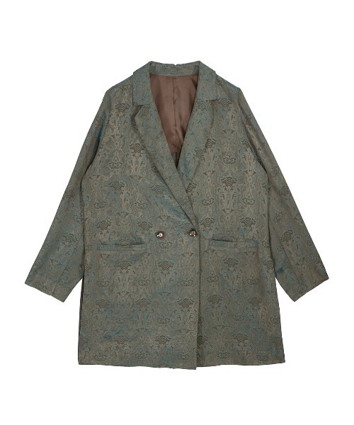 Ameri（アメリ）の「MEDI ALICIA JACQUARD JACKET（テーラード