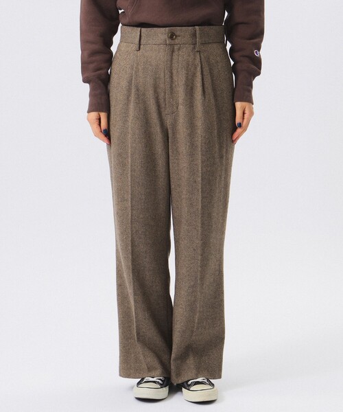 BEAMS BOY（ビームスボーイ）の「ヘリンボーン ツイル スラックス