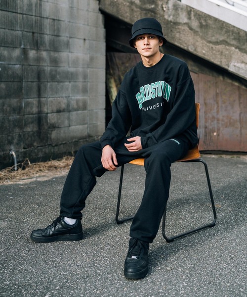 裏起毛 ルーズシルエット スケータースウェットパンツ（スウェット