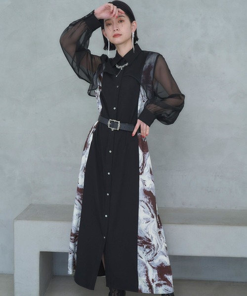 HARE（ハレ）の「【オケージョン/セレモニー/結婚式】シアーガラ