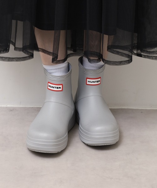 HUNTER ユニセックス プレイ モールデット ブーツ（ブーツ）｜HUNTER