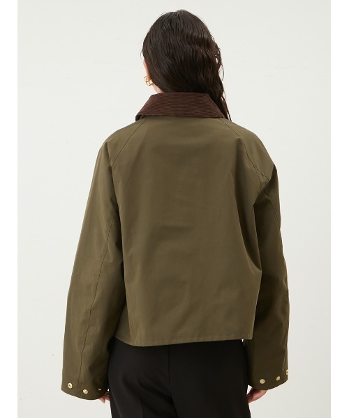 Barbour ミラオーウェン　カーキ　ジャケット Mila Owen（ミラオーウェン）の「【別注】<Barbour>ショートジャケット