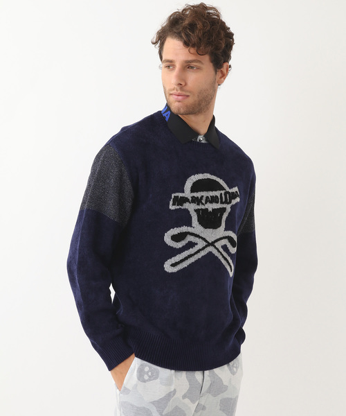 MARK & LONA（マークアンドロナ）の「GRS C pullover（ニット/セーター