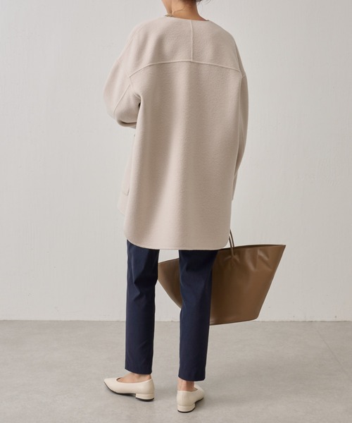 BEARDSLEY（ビアズリー）の「ショートリバーコート（ノーカラーコート