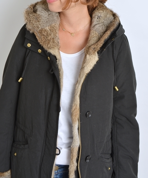 SHIPS for women（シップスフォーウィメン）の「ラビットファーモッズ