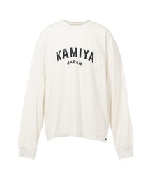 KAMIYA（カミヤ）の「Words Printed Knit T-shirt（Tシャツ/カットソー