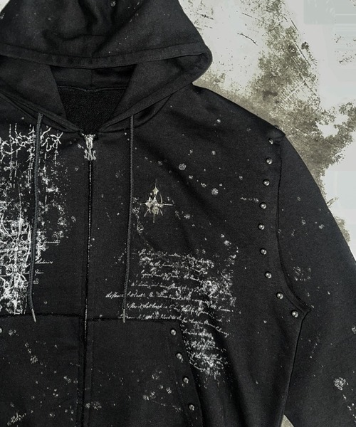 A'GEM/9 × .kom 『A'GEM/9/エージェムナイン』 ラメ飛ばしジップ