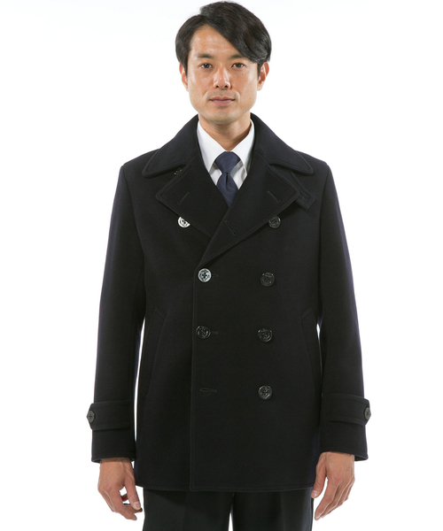 J.PRESS（ジェイプレス）の「タスマニアメルトンPコート（ピーコート