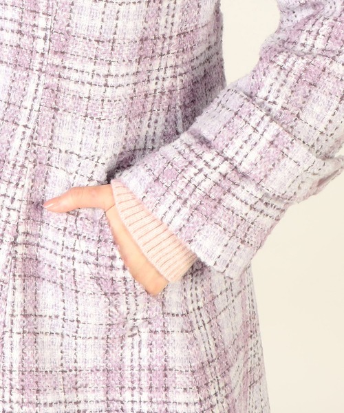 LAISSE PASSE（レッセパッセ）の「【尾州織】チェックツイードステン