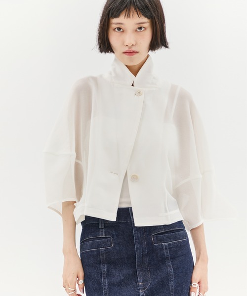 CLANE/クラネ】MESH LANTERN JACKET/メッシュランタンジャケット