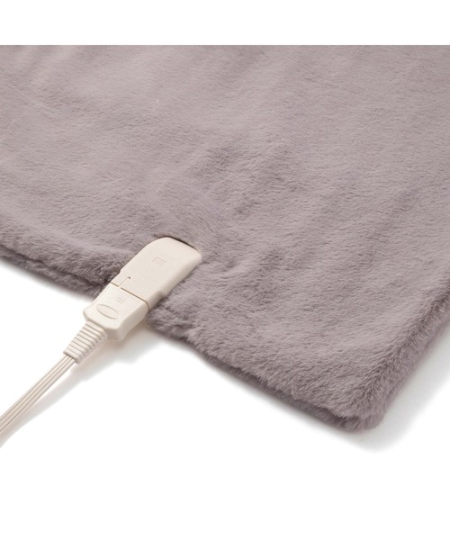 Francfranc（フランフラン）の「ヒーターブランケット（毛布） グレー