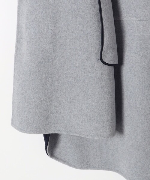 WEB限定】SHIPS any: リバー フーデット ミディ コート2（その他