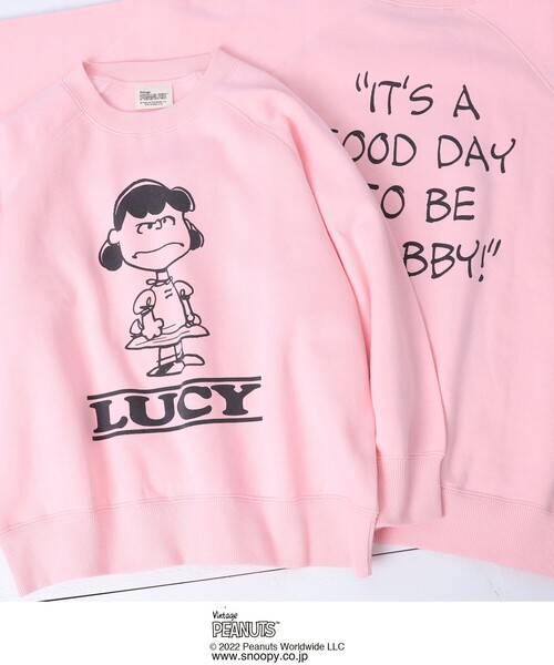 PEANUTS（ピーナッツ）の「PEANUTS クルーネックビッグスウェット22FW