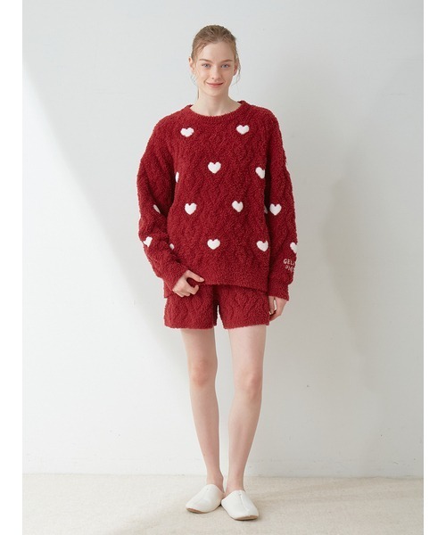 gelato pique（ジェラートピケ）の「【HOLIDAY】ハートアランプル