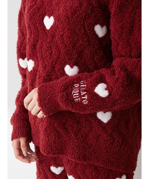 gelato pique（ジェラートピケ）の「【HOLIDAY】ハートアランプル