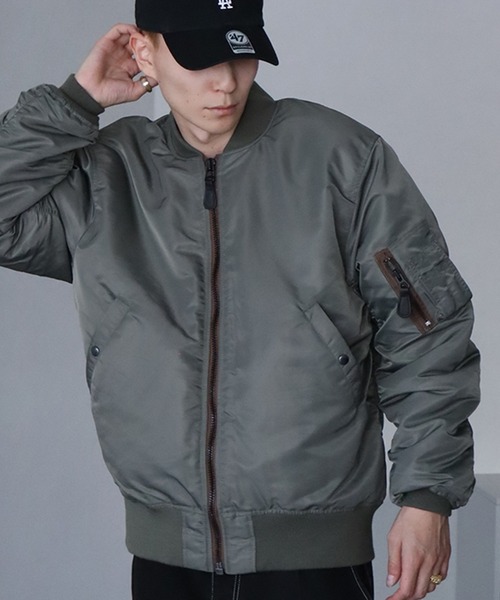 HOUSTON（ヒューストン）の「【HOUSTON/ヒューストン】MA-1 FLIGHT