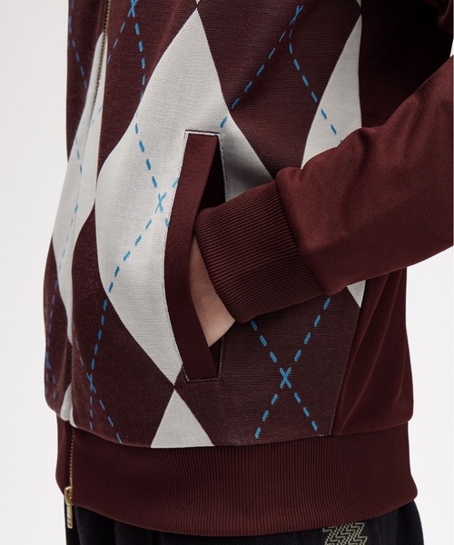 FRED PERRY（フレッドペリー）の「Argyle Track Jacket／アーガイル