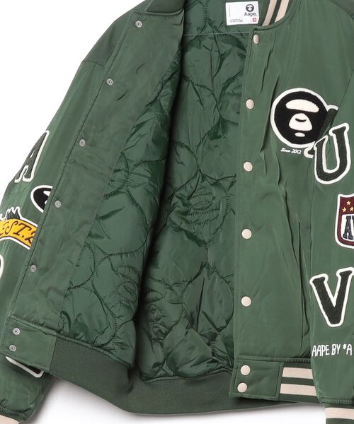 AAPE VARSITY JACKET（スタジャン）｜AAPE BY A BATHING APE（エー