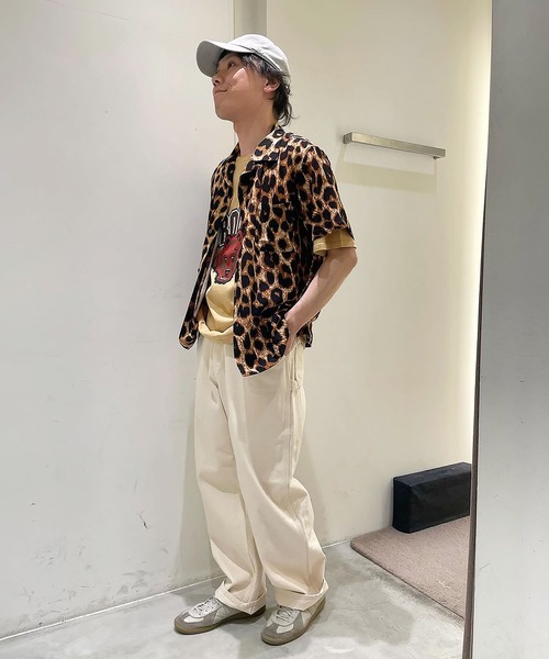 パターンオープンカラーショートスリーブシャツ | ジョンブル公式通販