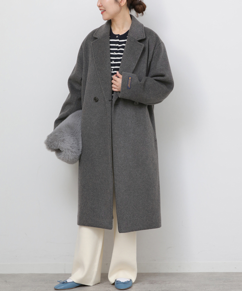 セール】《追加》スーパーファインビーバーチェスターコート