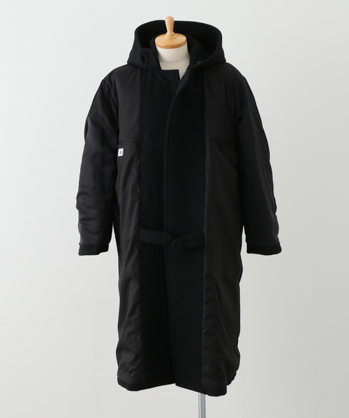 セール】【blurhms / ブラームス】Wool Melton Duffle Coat（ダッフル