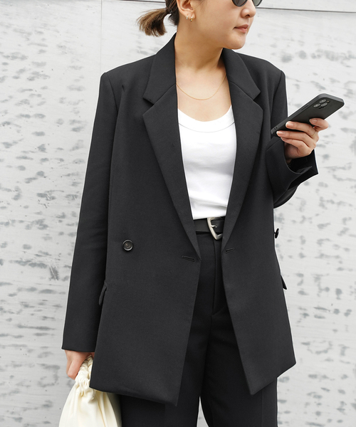 Deuxieme Classe（ドゥーズィエムクラス）の「*Wクロス ジャケット