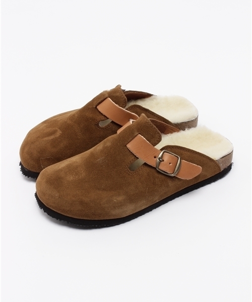 BOSABO（ボサボ）の「BOSABO/ボサボ ムートンサンダル（サンダル