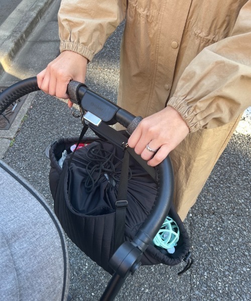 洗濯機洗い可能】洗える キルティングトートバッグ Lサイズ マザーズ