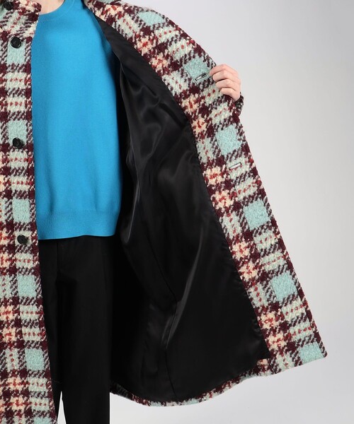 caban（キャバン）の「□CABaN ウールロービングチェック スタンド