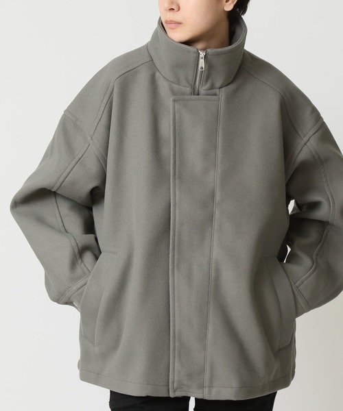 セール】ウールを超えた！？ テックウール オーバーサイズ スタンド