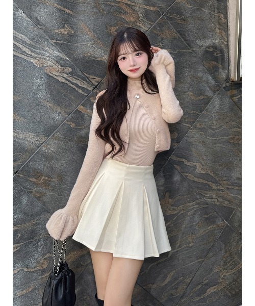 アンサンブルシャギーニットトップス（ニット/セーター）｜Darich