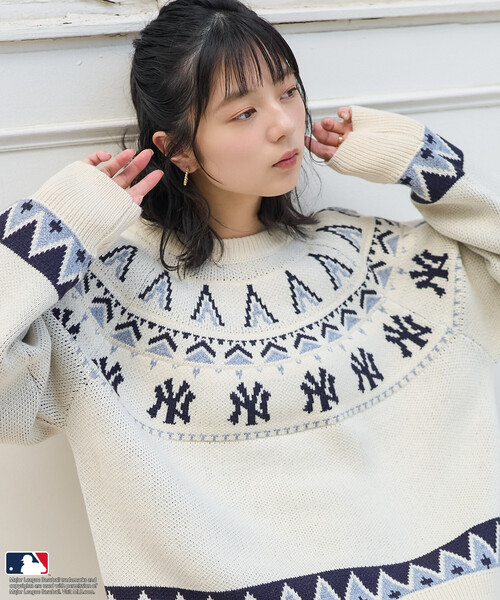 セール】MLB ノルディックニット（ニット/セーター）｜FREAK'S STORE