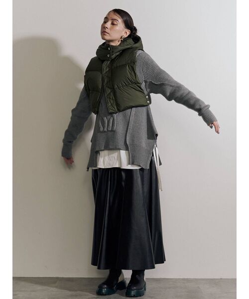 UN3D.（アンスリード）の「ダウンショートベスト（ダウンベスト）」 - WEAR